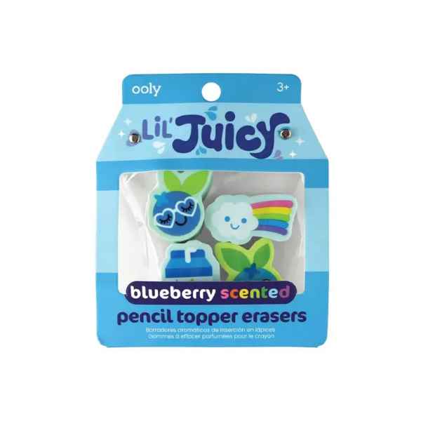 Blueberry Scented Erasers