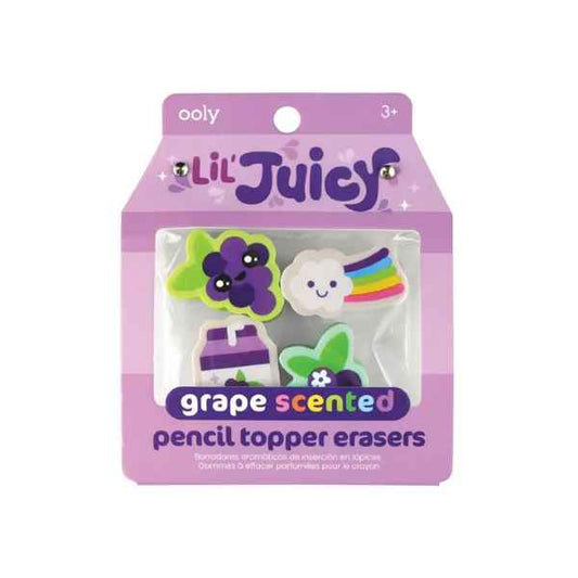 Grape Scented Erasers