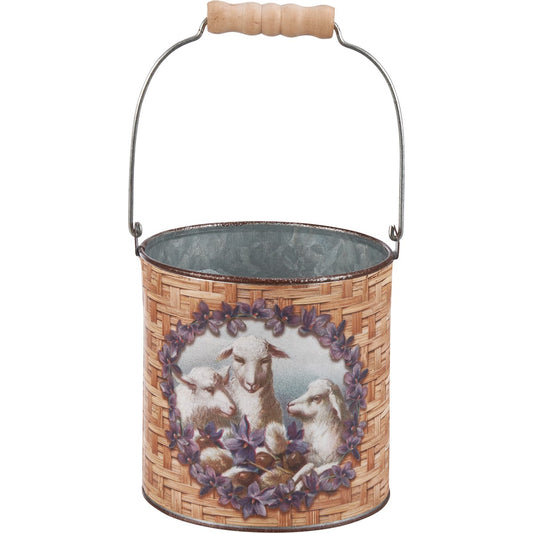 Small Rustic Sheep Bucket