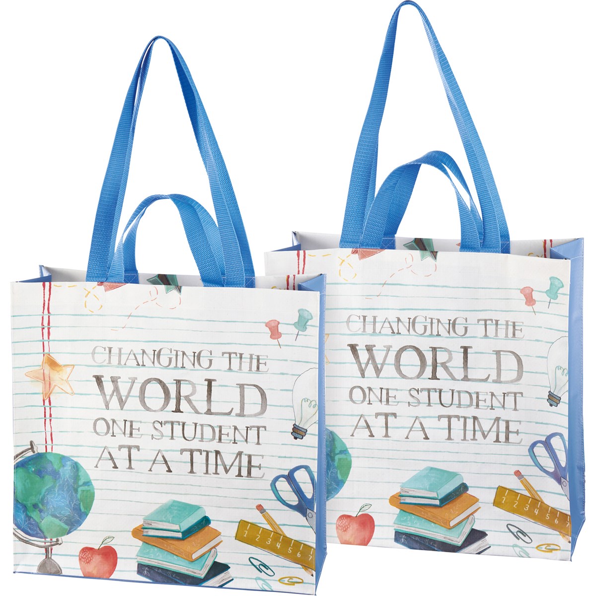 One Student At Time Market Tote
