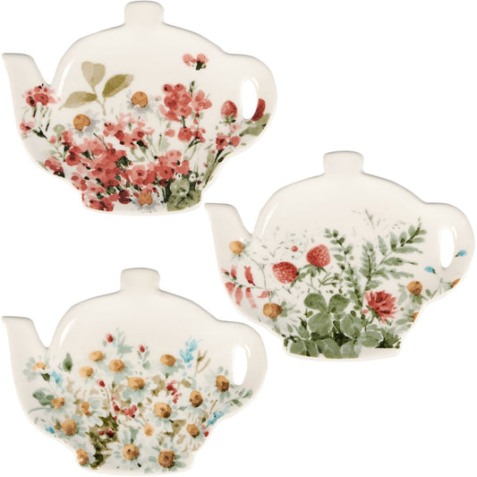 Floral Tea Bag Holder