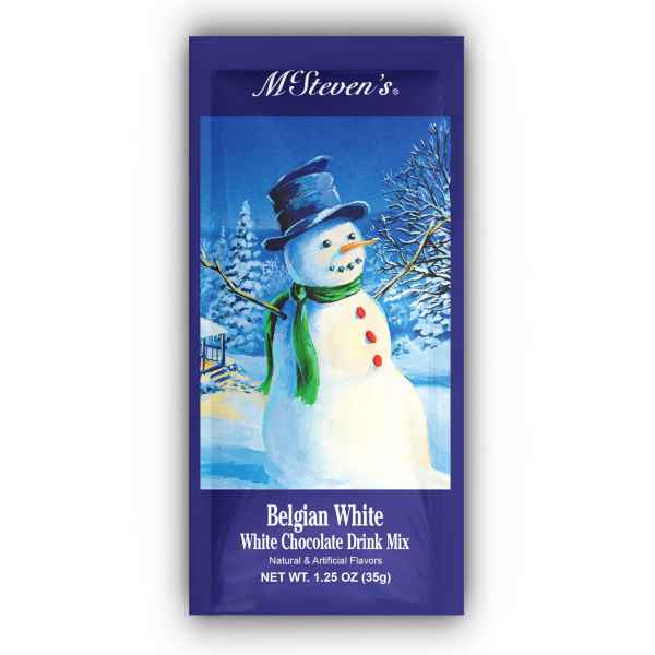 Belgian White Chocolate Snowman Cocoa