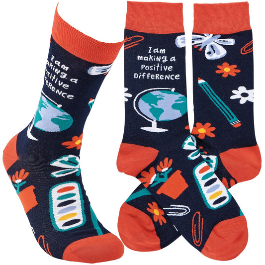 MAKING A DIFFERENCE SOCKS