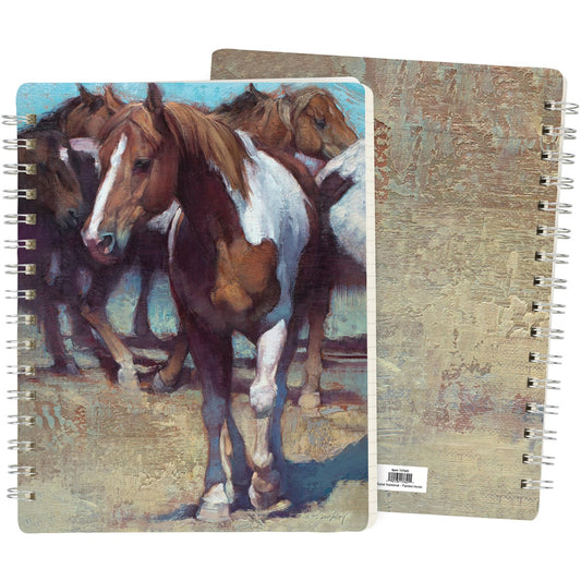 Paint Horse Spiral Notebook