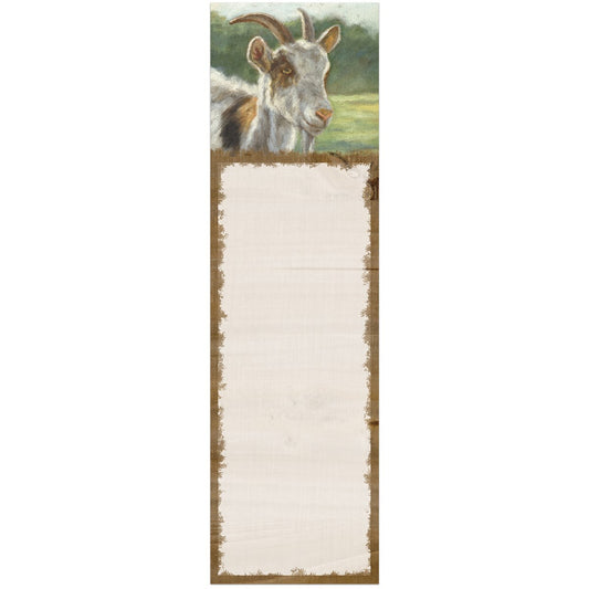 GOAT LIST PAD