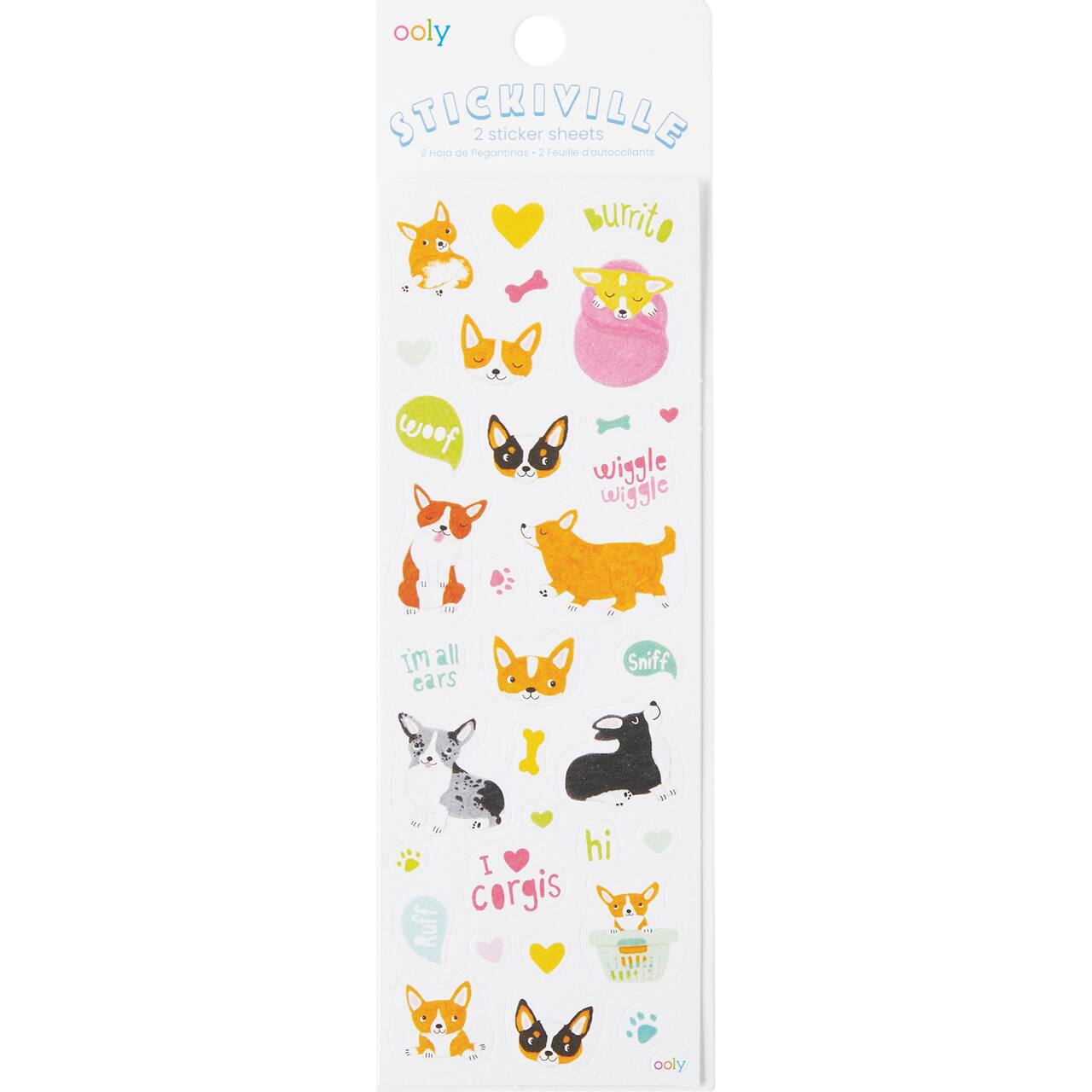 Stickiville Corgis Stikers