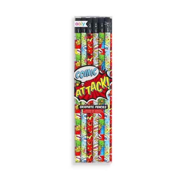 Comic Attack Pack 12 Pencils