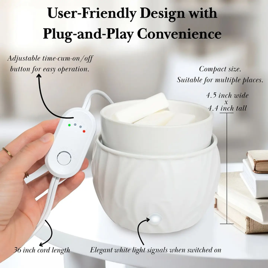 WHITE 3 in 1 Warmer