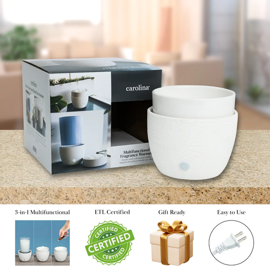 White 3 in 1 Warmer