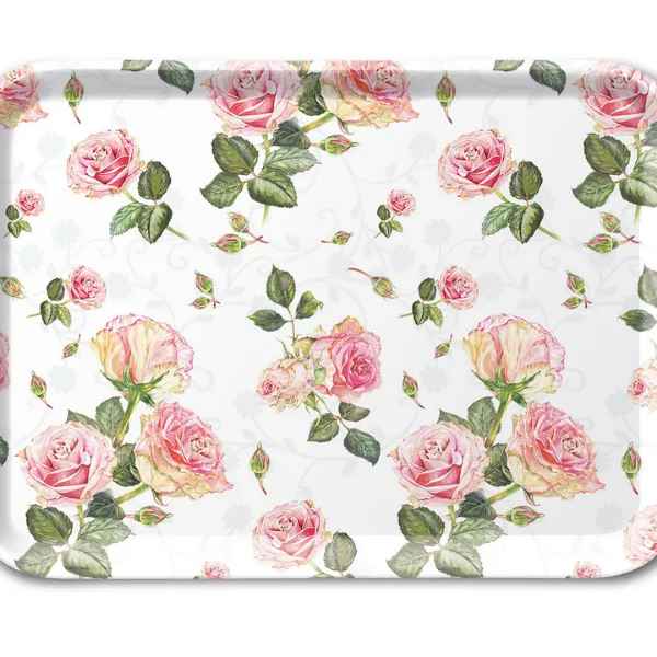 Small Rosie White Tray