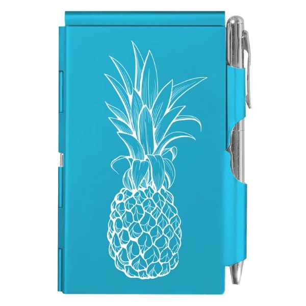 BLUE Pineapple Flip Notes