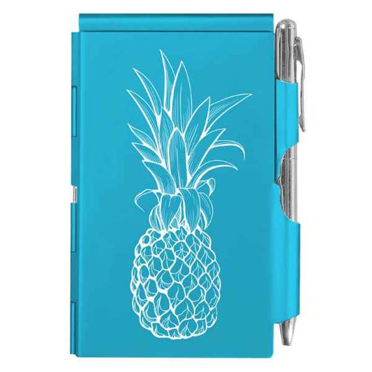 BLUE Pineapple Flip Notes