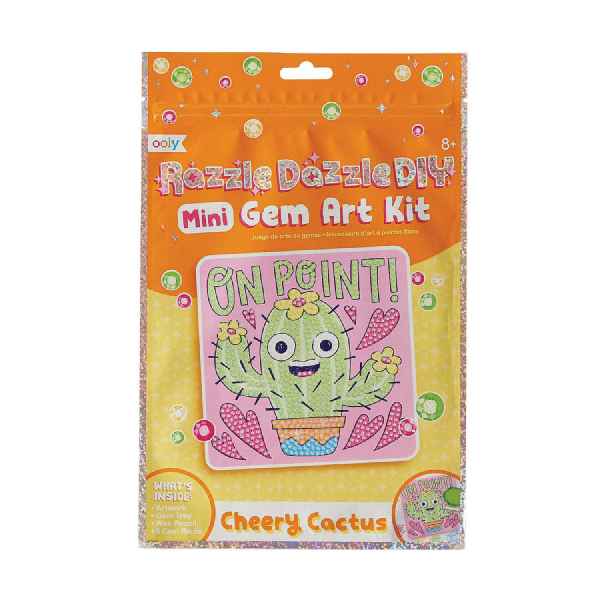 Cheery Cactus Gem Art Kit