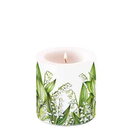 SMALL LILY OF THE VALLEY CANDLE
