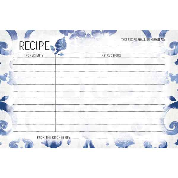 Recipe Cards PATINA VIE