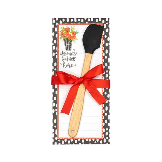 FRIENDS GATHER PAD & MINI SPATULA