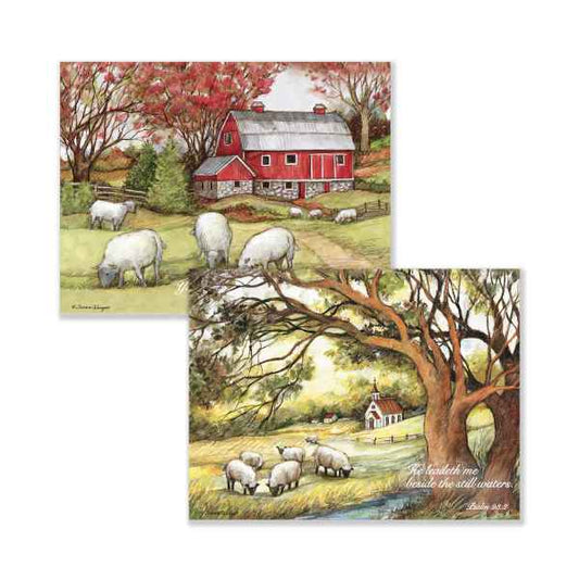 SHEEP Boxed Note Cards