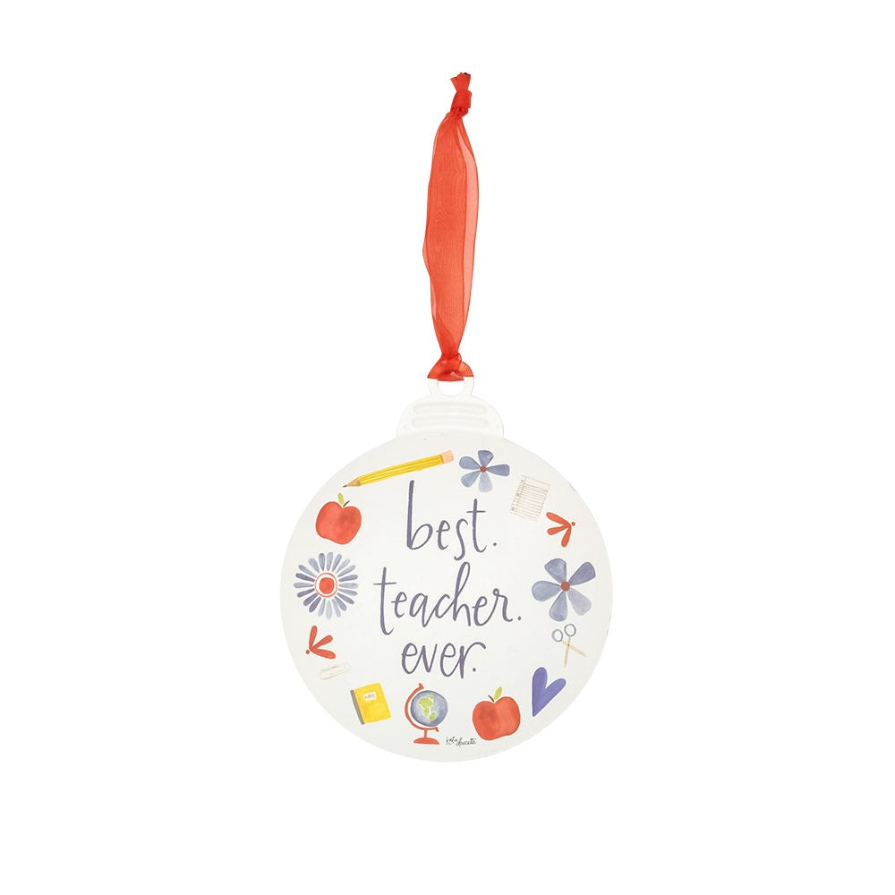 Best Teacher Ornament