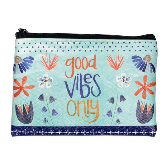 GOOD VIBES ONLY COIN PURSE