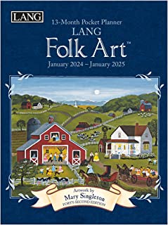 2025 FOLK ART POCKET PLANNER