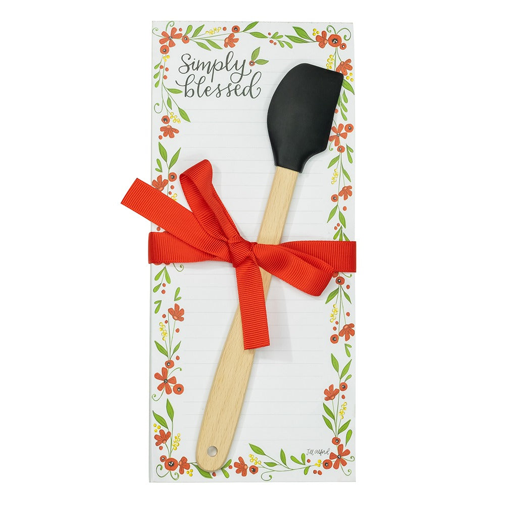 SIMPLY BLESSED PAD & MINI SPATULA