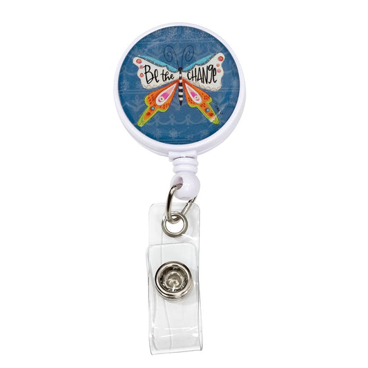 BE THE CHANGE BADGE REEL