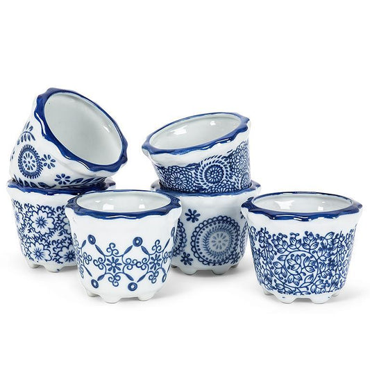 INDIGO SMALL PLANTER ASST