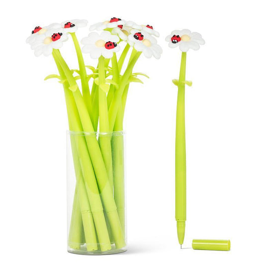LADYBUG ON DAISY PEN