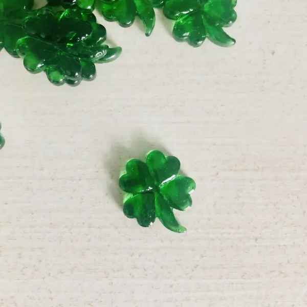 Glass Four Leaf Clover
