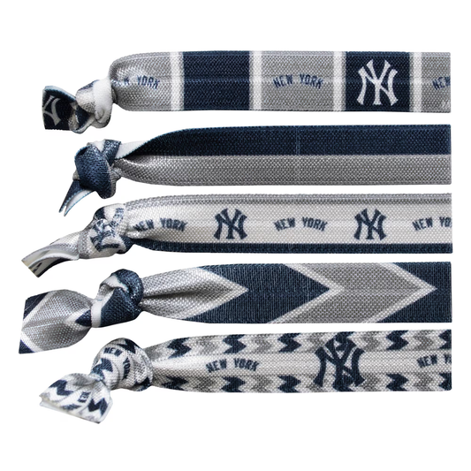 NY Yankees Hair Ties