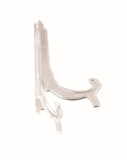 3-6" Clear Plate Stand