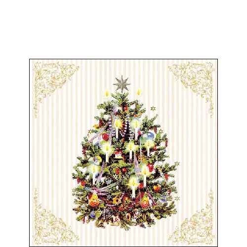 CHRISTMAS TREE Beverage Napkin