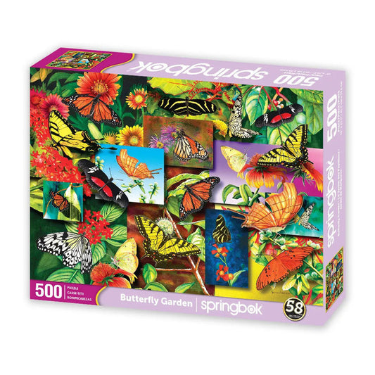 BUTTERFLY GARDEN 500 PC Puzzle