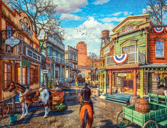 Old Western Town 500 PC Puzzle