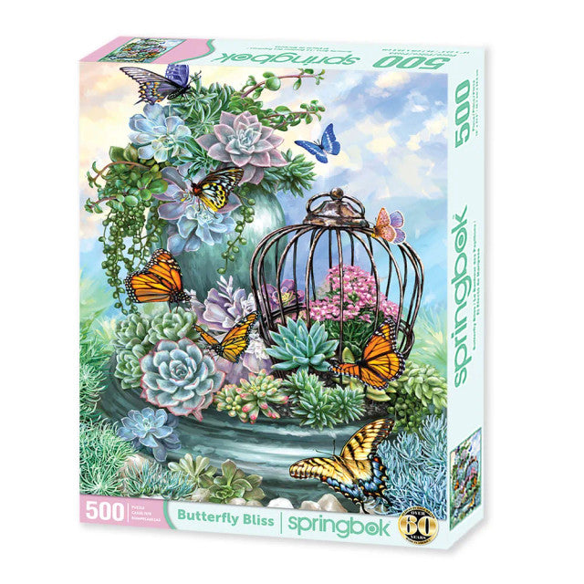 BUTTERFLY BLISS 500 PC Puzzle