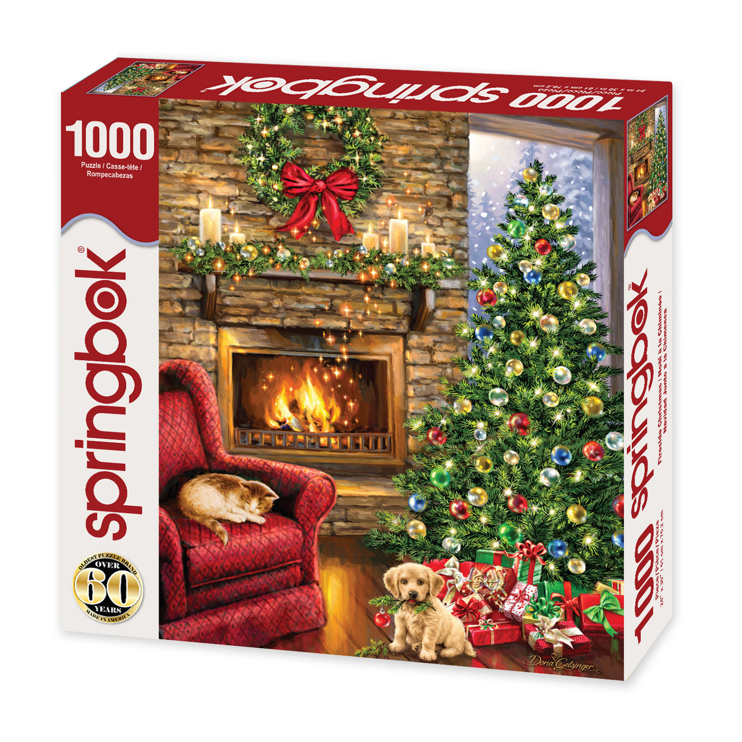 FIRESIDE CHRISTMAS 1000 PC Puzzle