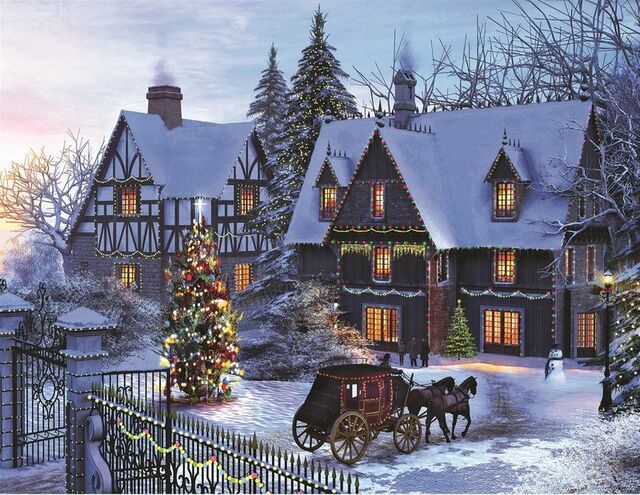 Home For Christmas 1500 PC Puzzle