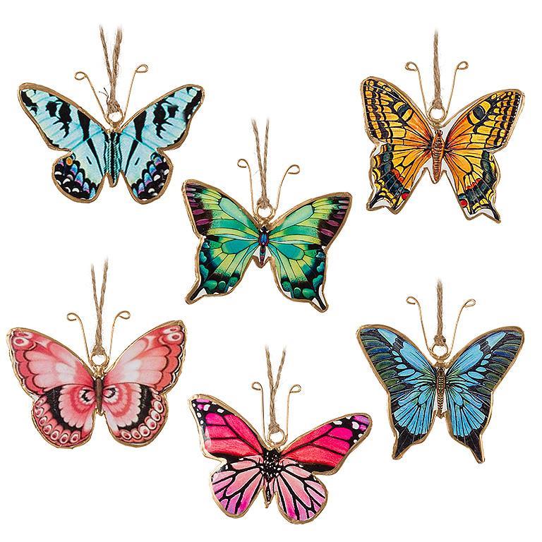 BUTTERFLY Ornament 3.5"