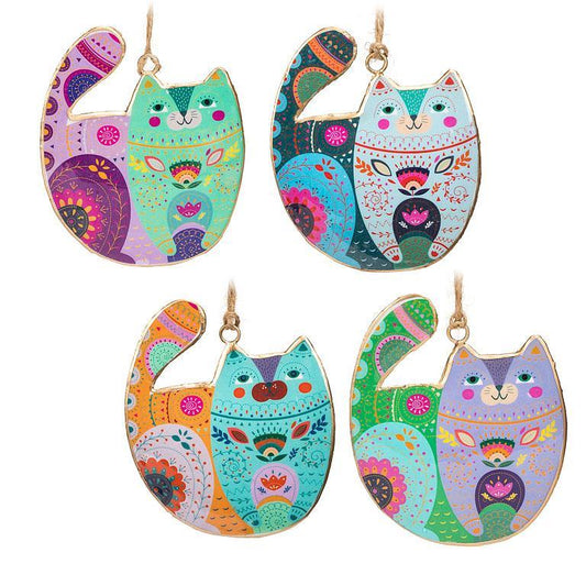 GROOVY CAT Ornament 4.5"