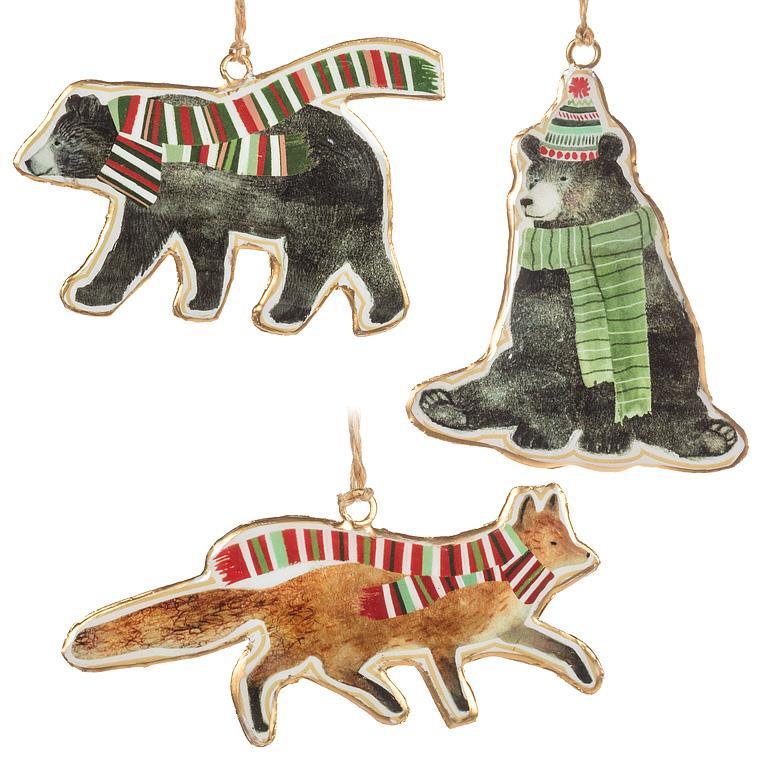WINTER ANIMALS ORNAMENT