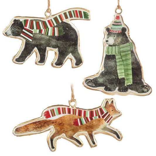 WINTER ANIMALS ORNAMENT