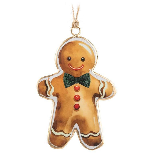 GINGERBREAD MAN ORNAMENT