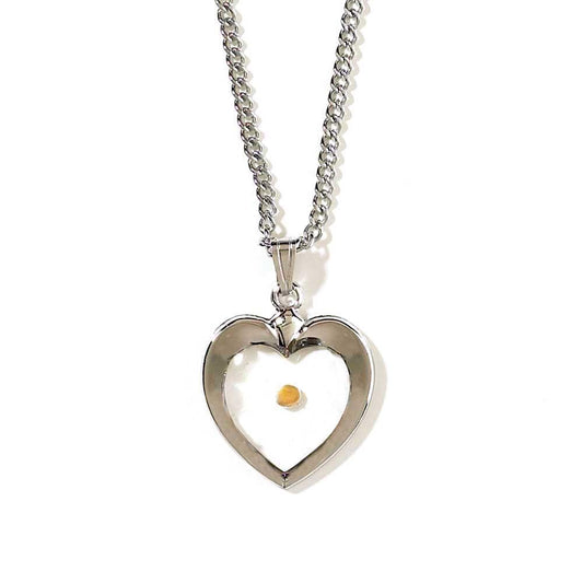 SP HRT MUSTARD SEED 18" NECKALCE