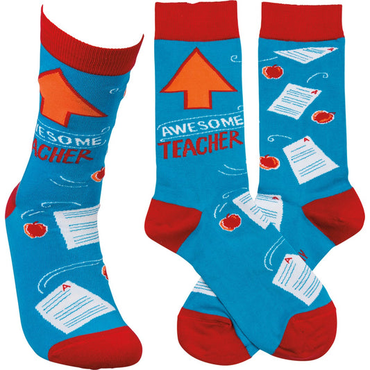 AWESOME TEACHER SOCKS