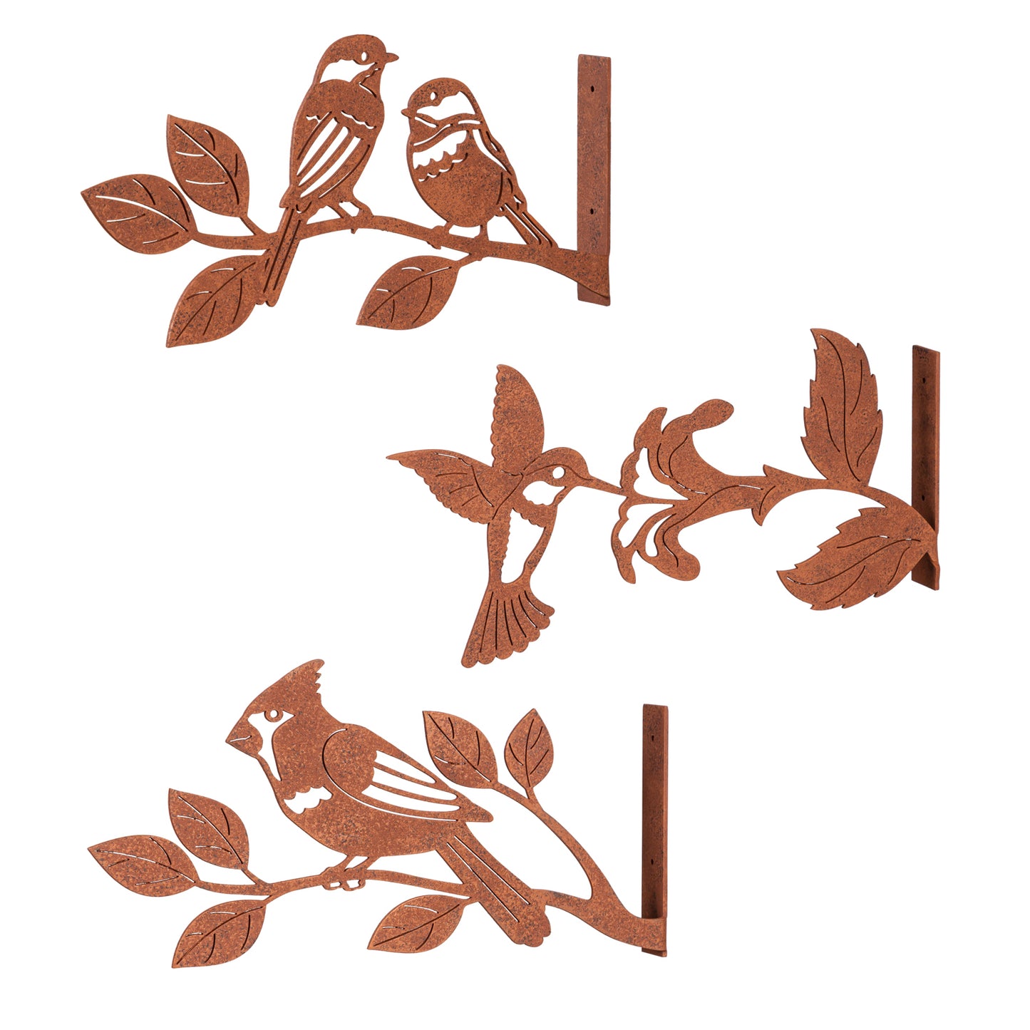 Rustic Bird Outdoor Wall Decor