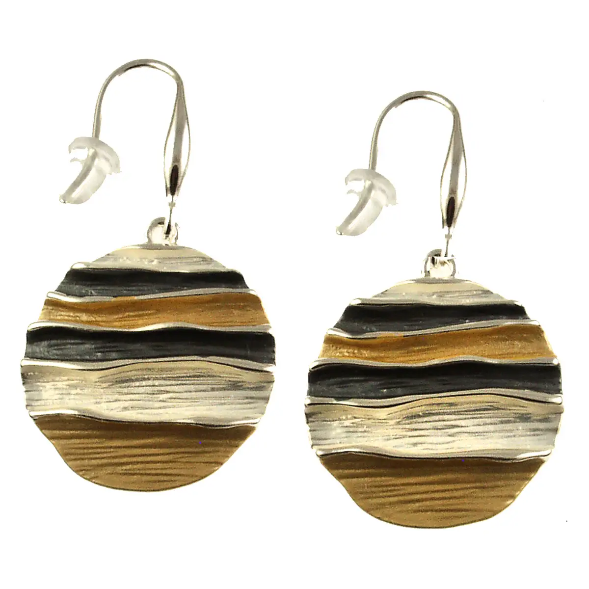 Ocean Waves Drop Earrings
