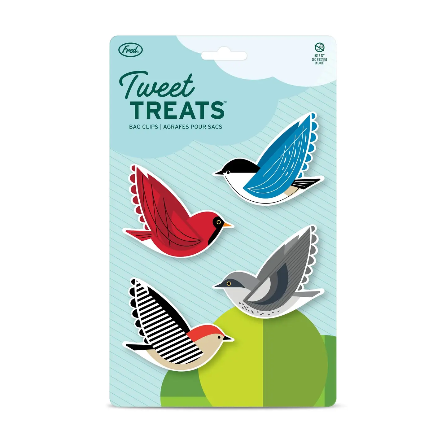 Bird Bag Clips - Set of 4