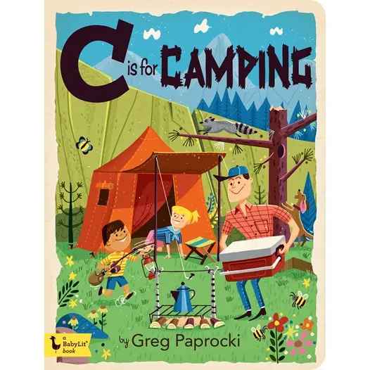 C Is For Camping Board Book