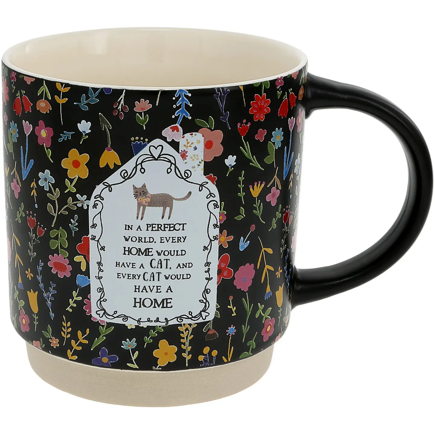 CAT HOME 18OZ MUG