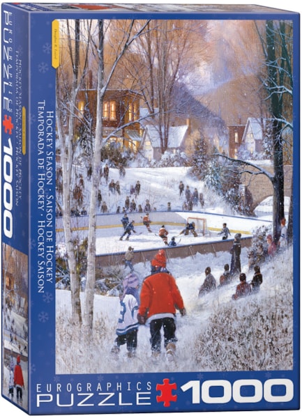 HOCKEY SEASON 1000PC PUZZLE